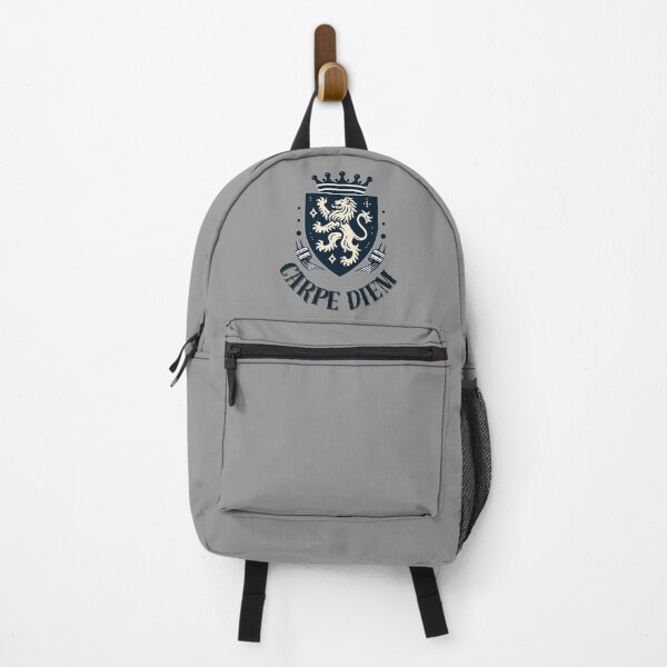 Item preview, Carpe Diem - Elegant Heraldic Crest With Lion and Crown designed and sold by 19Beauty.