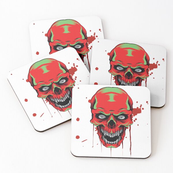 Item preview, Designed bloodstained skull   designed and sold by MOMO155.