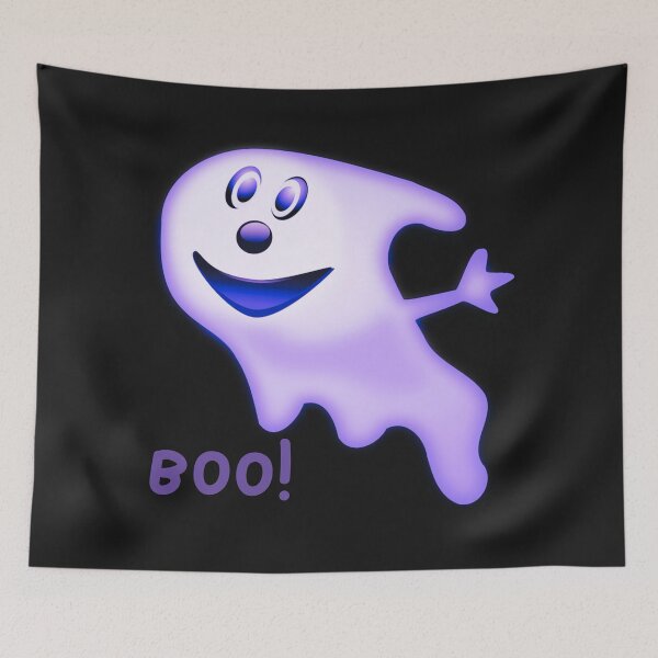 Item preview, Fun Halloween Purple Ghost, designed and sold by Sch1Stickers.