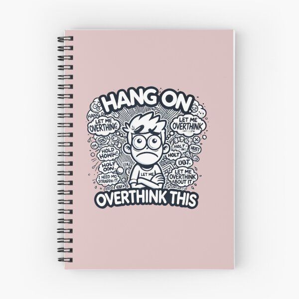 Item preview, Hang on. Let Me Overthink This designed and sold by AnyMar2023.