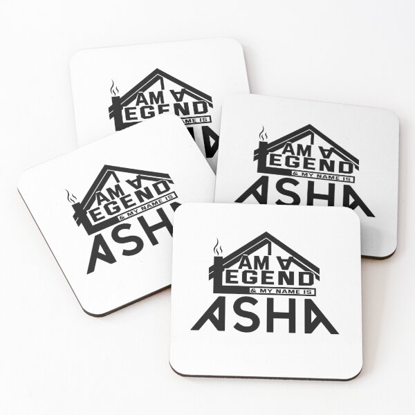 Item preview, I Am a Legend: Custom Name Design for Asha   designed and sold by koreatvtea.