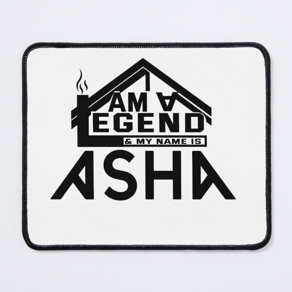 Item preview, I Am a Legend: Custom Name Design for Asha designed and sold by koreatvtea.