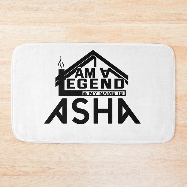 Item preview, I Am a Legend: Custom Name Design for Asha   designed and sold by koreatvtea.