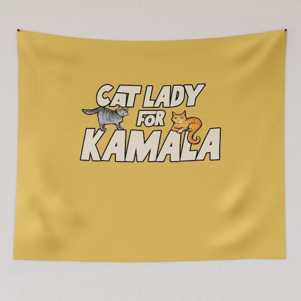 Item preview, Cat Ladies for Kamala 2024 cats for Kamala designed and sold by FrictionMaxxing.