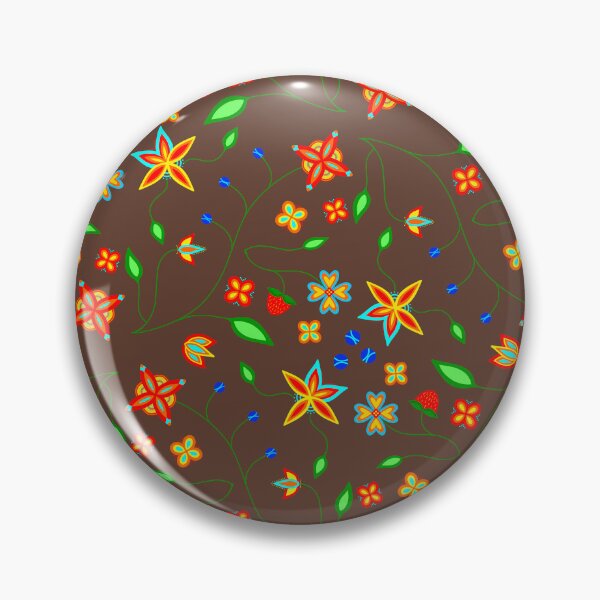 Item preview, Brown Floral designed and sold by Niibidoon.