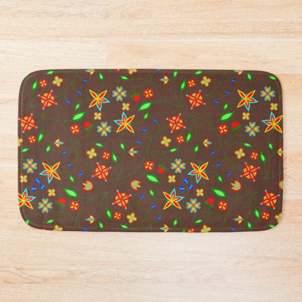 Item preview, Brown Floral designed and sold by Niibidoon.