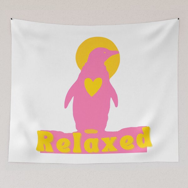 Item preview, Relaxed Pink Penguin designed and sold by pUNKnown.