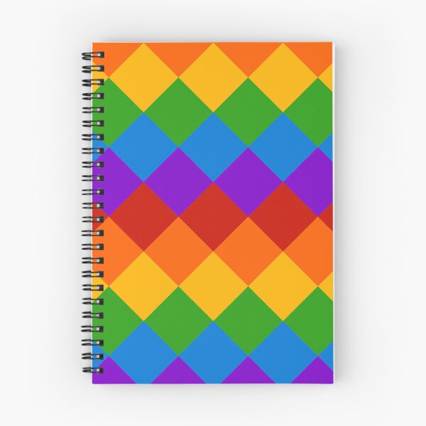 Item preview, Rainbow of Diamonds Pattern designed and sold by SJ-Merch.