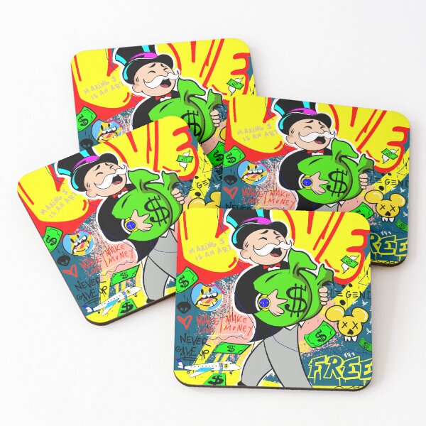 Item preview, Monopoly Man's Joyful Fortune designed and sold by DonVivaldo.