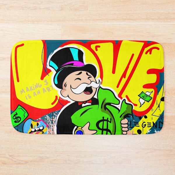 Item preview, Monopoly Man's Joyful Fortune designed and sold by DonVivaldo.