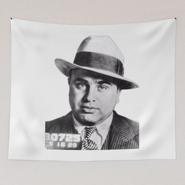 Item preview, Al Capone Chicago gangster Mugshot designed and sold by obviouslogic.