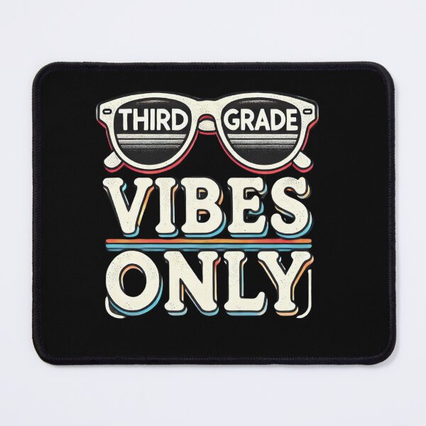 Item preview, Third Grade Vibes Only T-Shirt – Cool Retro Sunglasses Back-to-School Design designed and sold by BlankCanvasHaHa.
