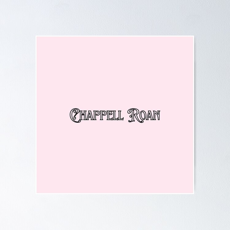 Chappell Roan Logo - Black Sticker