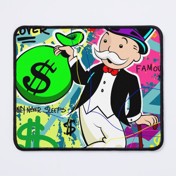 Item preview, Rich Hues: Monopoly's Wealthy Pose designed and sold by DonVivaldo.