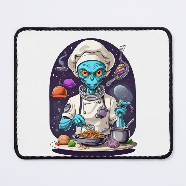 Item preview, Alien Chef designed and sold by ElegantOutlines.