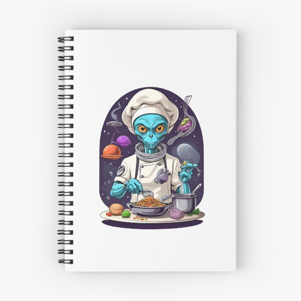 Item preview, Alien Chef designed and sold by ElegantOutlines.