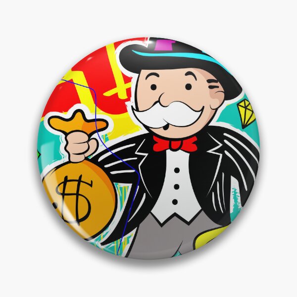 Item preview, Monopoly Man's Wealth of Love designed and sold by DonVivaldo.