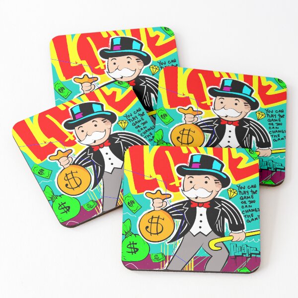 Item preview, Monopoly Man's Wealth of Love designed and sold by DonVivaldo.