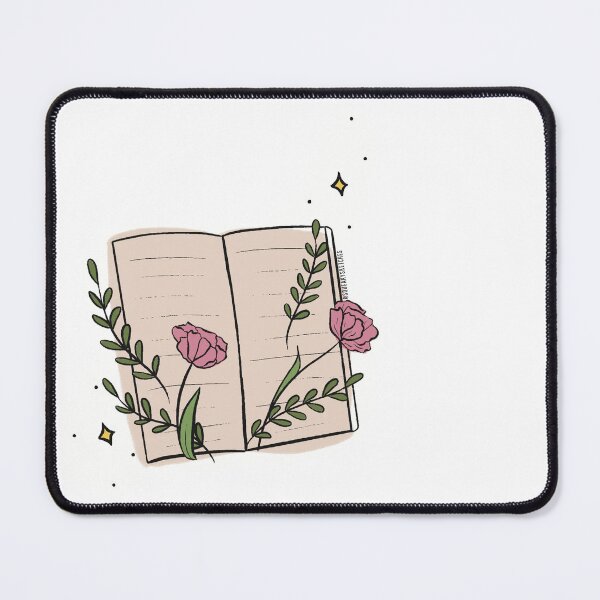 Item preview, Aesthetic Floral Vintage Book Theme designed and sold by SqueakySketches.