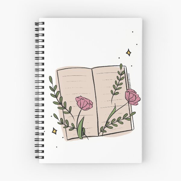 Item preview, Aesthetic Floral Vintage Book Theme designed and sold by SqueakySketches.