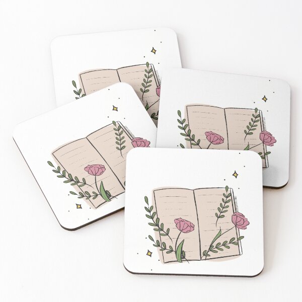Item preview, Aesthetic Floral Vintage Book Theme designed and sold by SqueakySketches.