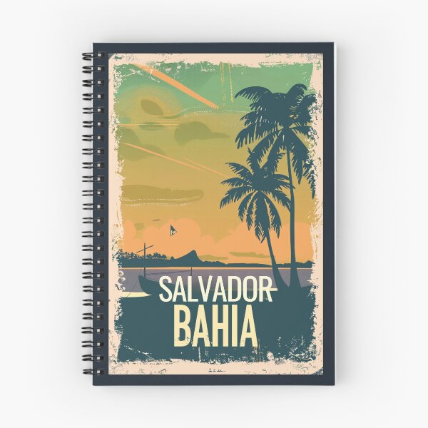 Item preview, A Vintage Travel Illustration of Salvador - Bahia - Brazil  designed and sold by GoodOldVintage.