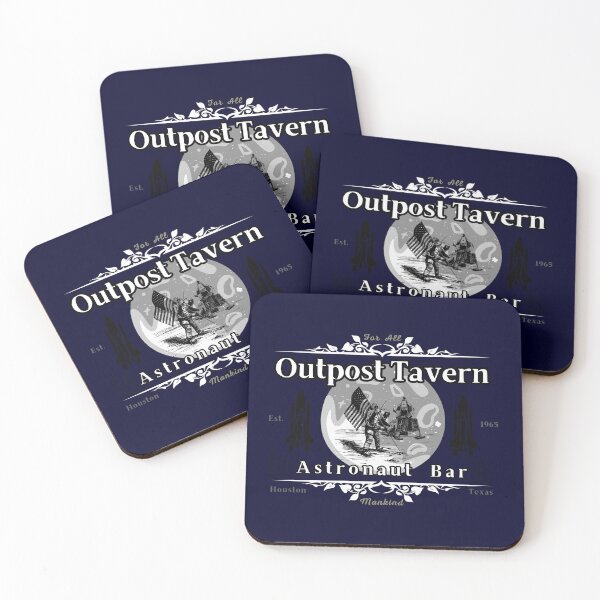 Item preview, Outpost Tavern Astronaut Bar - For All Mankind designed and sold by LadyEirelyn.