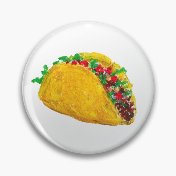 Item preview, Taco in Oil Pastel designed and sold by srsig designs.