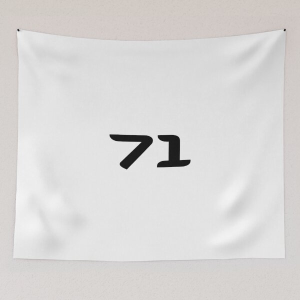 Item preview, 71, seventy-one, black, couter strike designed and sold by Numbers-Art.