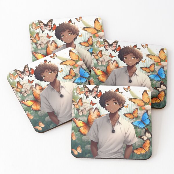Item preview, Hot Guy with Butterflies designed and sold by TeachersCubby.