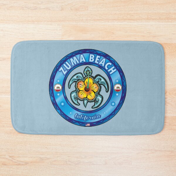 Item preview, Zuma Beach California sea turtle hibiscus designed and sold by studioss76.