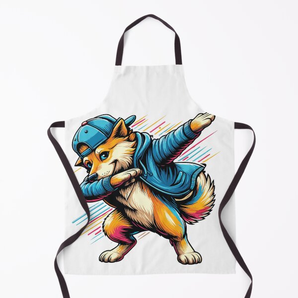 Item preview, Dog Dabbing colorful dog dance dab designed and sold by MrDesing10 ⭐⭐⭐⭐⭐.