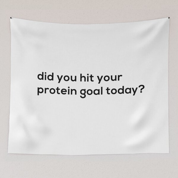 Item preview, Did you hit your protein goal today? designed and sold by thepinkbarbell.