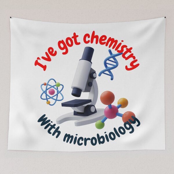 Item preview, I've got chemistry with microbiology, funny microbiology and science designed and sold by NoetherSym.