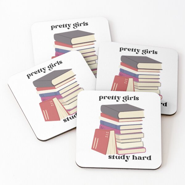 Item preview, Pretty girls study hard designed and sold by HarukaIchigo.