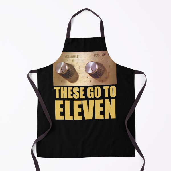 Item preview, These go to Eleven - gold volume knobs designed and sold by Kludoman.