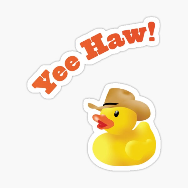Item preview, Yee Haw! Cowboy Ducky designed and sold by 19thAmendment.