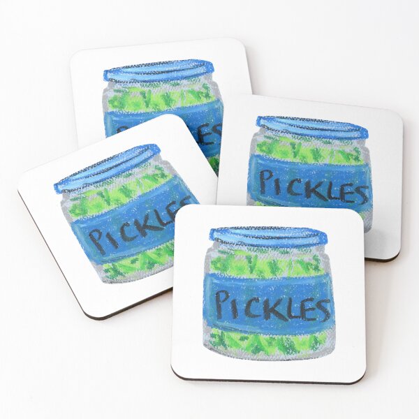 Item preview, Pickle Jar in Oil Pastel designed and sold by srsig designs.