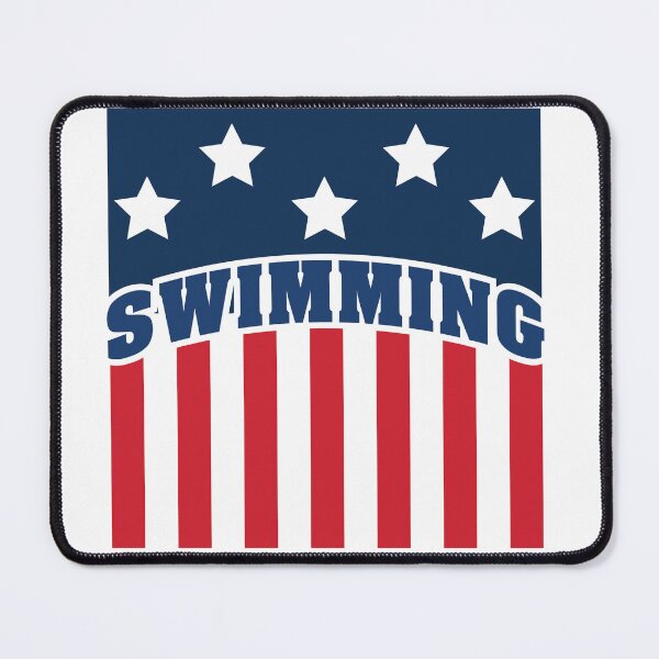Item preview, USA Stripes Swimming designed and sold by OddityDesign.