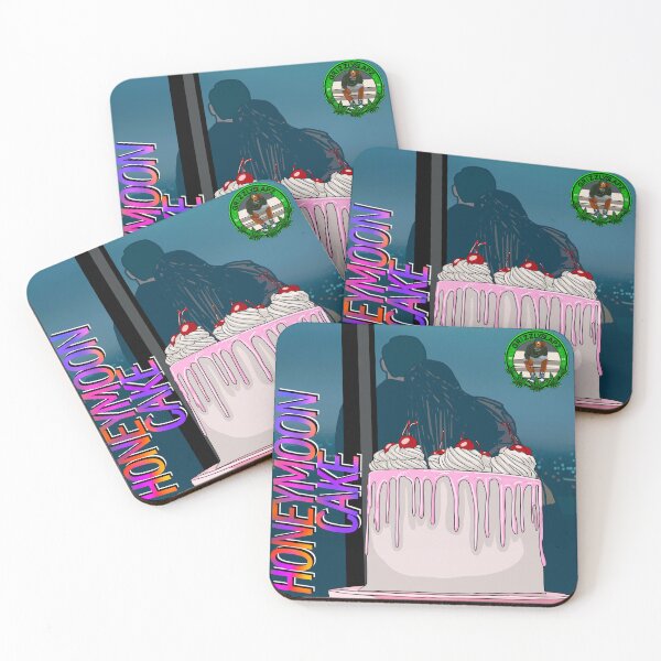 Item preview, Honeymoon cake weed strain design  designed and sold by GrizzlyCollective.