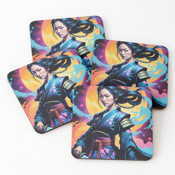 Item preview, Samurai woman warrior designed and sold by ShenGha-design.