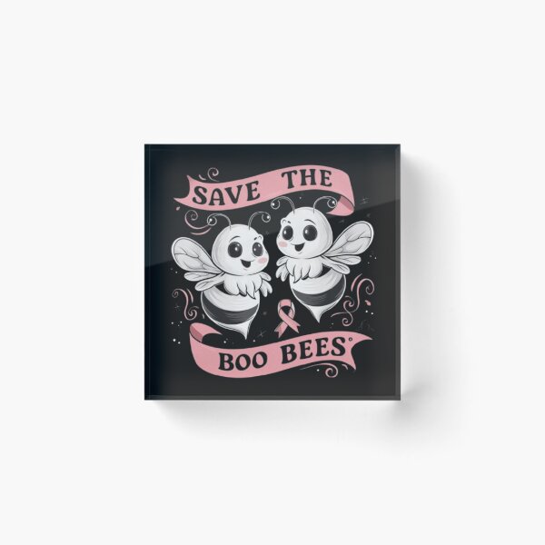 Item preview, Save The Boobees Boo Bees Breast Cancer Halloween Women designed and sold by 4uoffers.