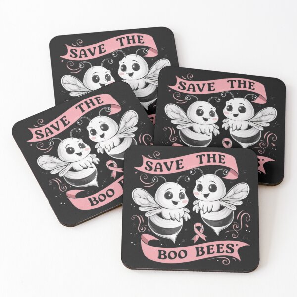 Item preview, Save The Boobees Boo Bees Breast Cancer Halloween Women designed and sold by 4uoffers.