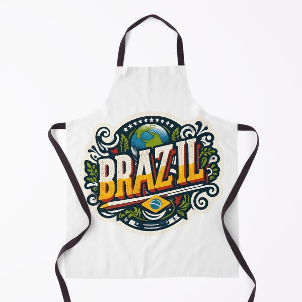 Item preview, Brazil - Vintage, Retro Logo designed and sold by Freewebnuaiart.