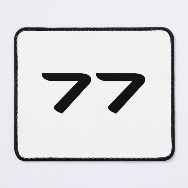 Item preview, 77, seventy-seven, black, couter strike designed and sold by Numbers-Art.