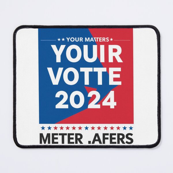 Item preview, Your Vote Matters 2024 Campaign Poster designed and sold by merve02shop.