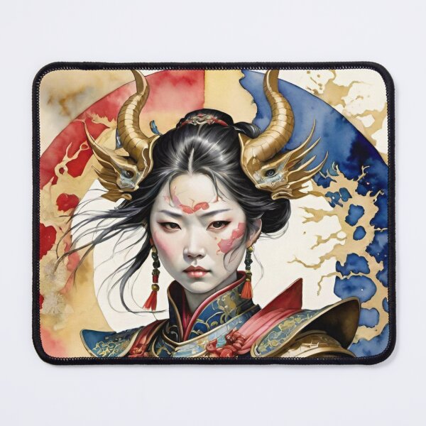 Item preview, Samurai woman warrior designed and sold by ShenGha-design.