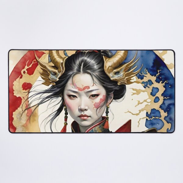 Item preview, Samurai woman warrior designed and sold by ShenGha-design.