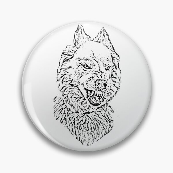 Item preview, Snarling Dog designed and sold by Mothmanandco.
