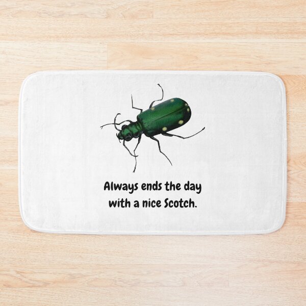 Item preview, Always ends the day with a nice Scotch - Beetle designed and sold by David Irvine.